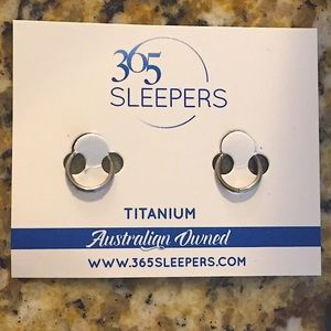 Titanium Sleeper Earrings
